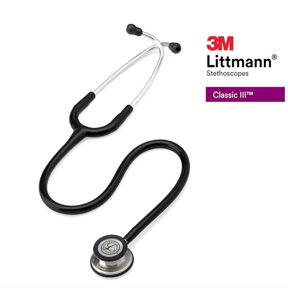 ✨NEW | 3M | Littmann Classic III Stethoscope - Black